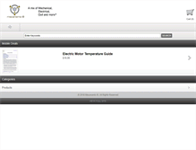 Tablet Screenshot of mecanamix.com